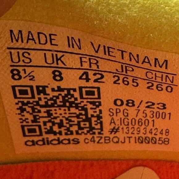 Adidas x Crazyfast Pro FG Solar Energy Pack Yellow Soccer Cleats Size 8.5 - Picture 7 of 7